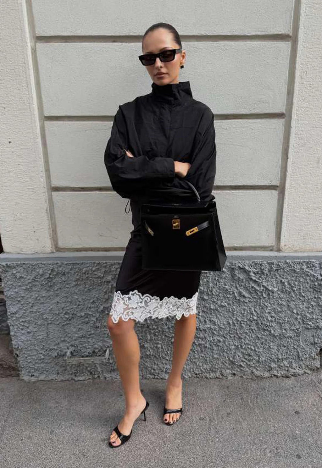 Erica trikotová větrovka s límcem na stoje