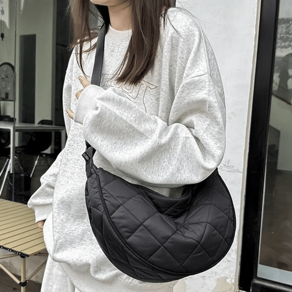 SOERA Ella nylonová crossbody ledvinka