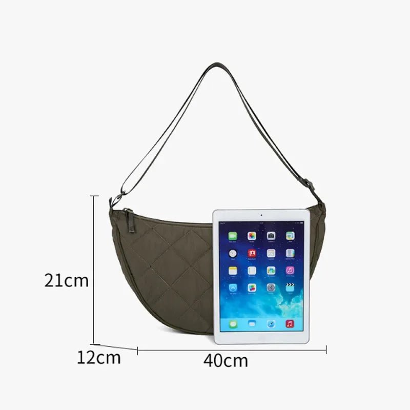 SOERA Ella nylonová crossbody ledvinka