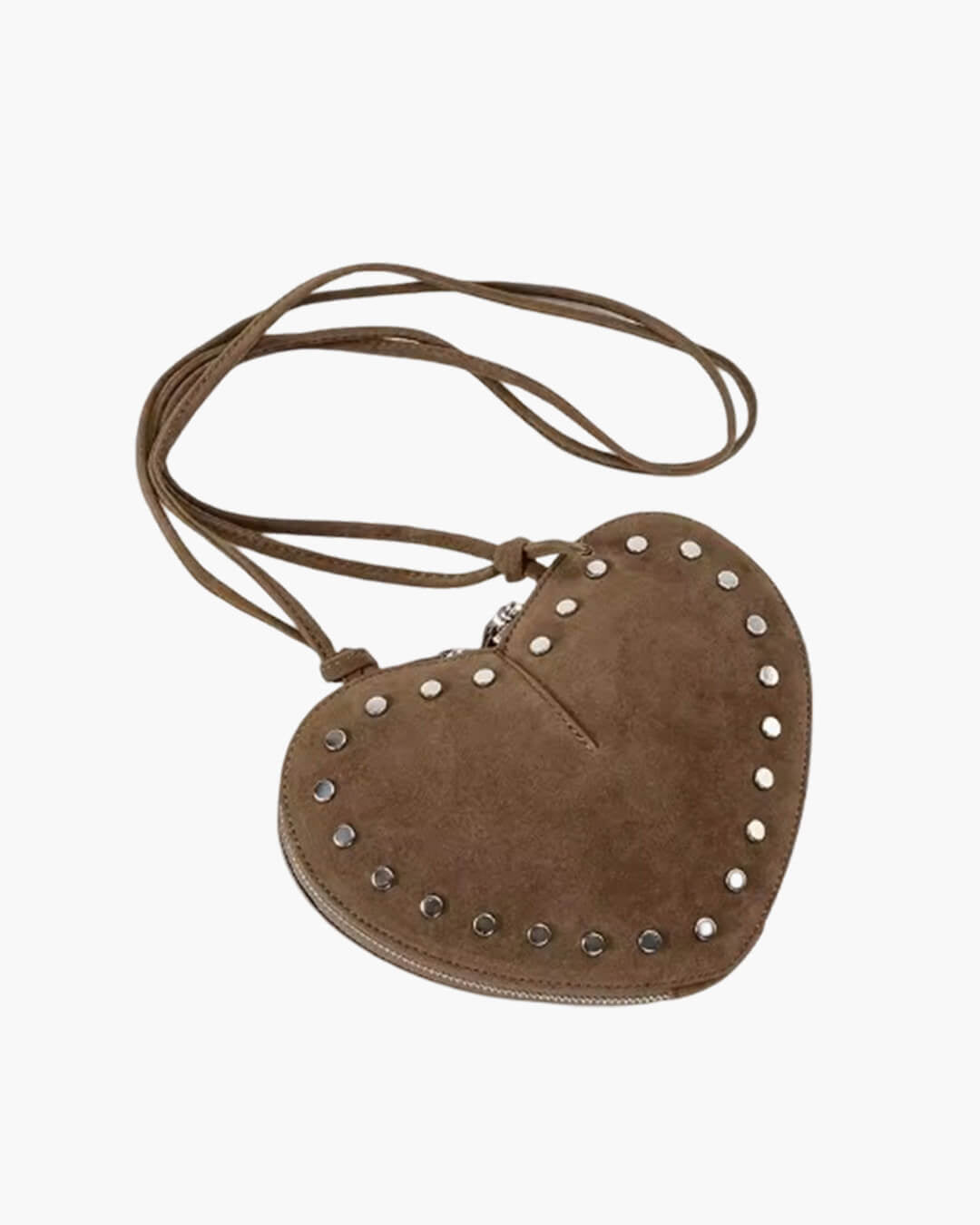 Jane vintage crossbody taška z umělého semiše