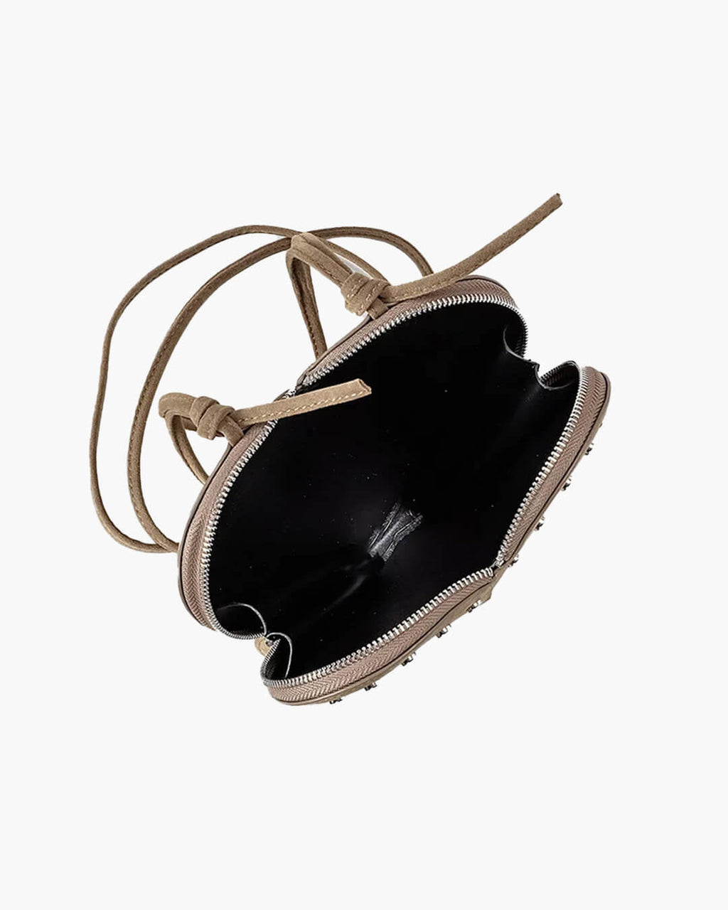 Jane vintage crossbody taška z umělého semiše
