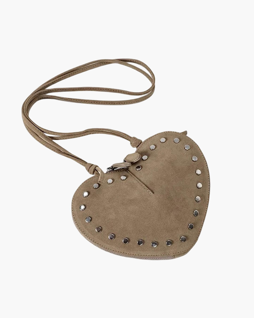 Jane vintage crossbody taška z umělého semiše