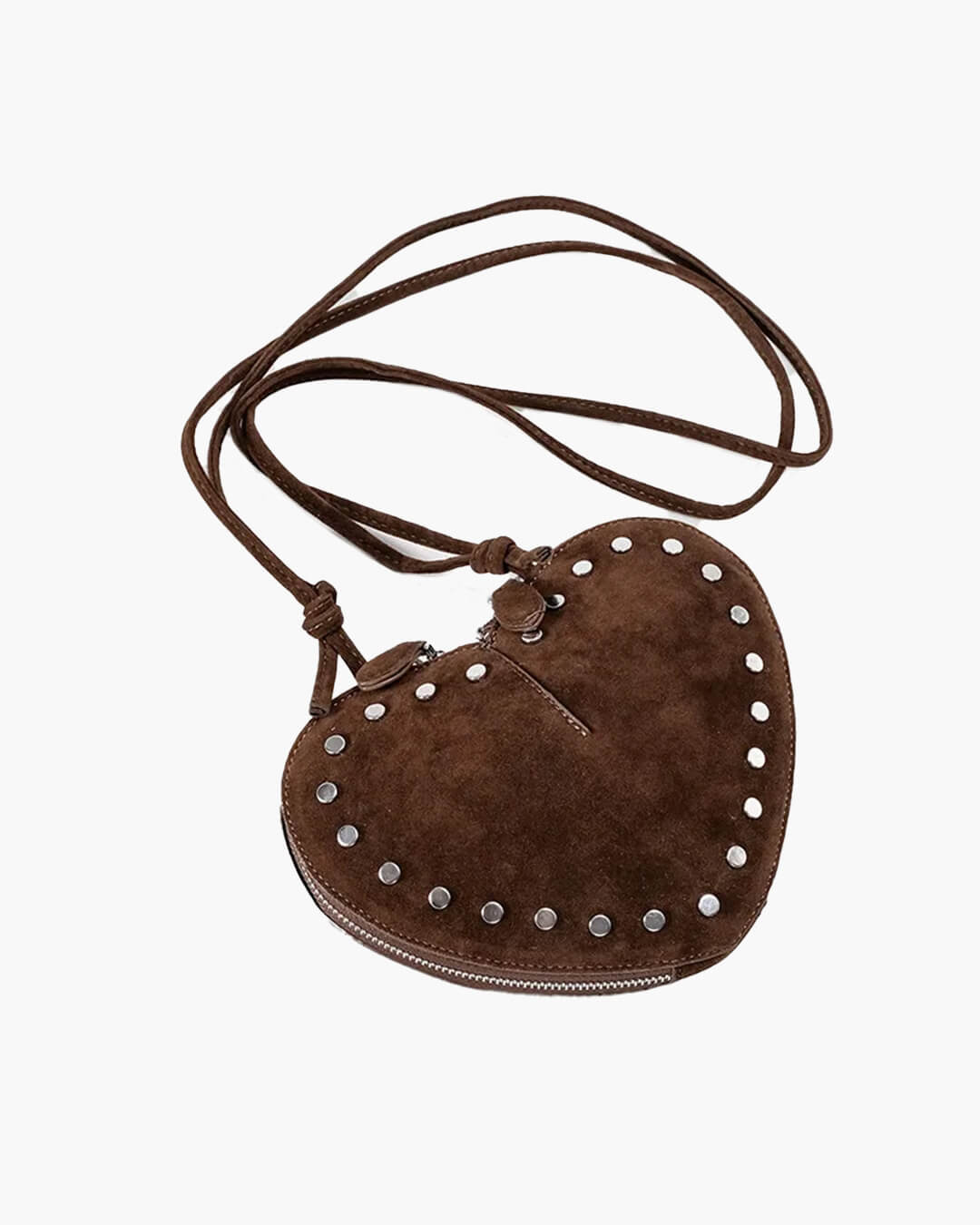 Jane vintage crossbody taška z umělého semiše
