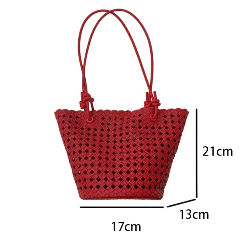 Matilde pletená bucket taška