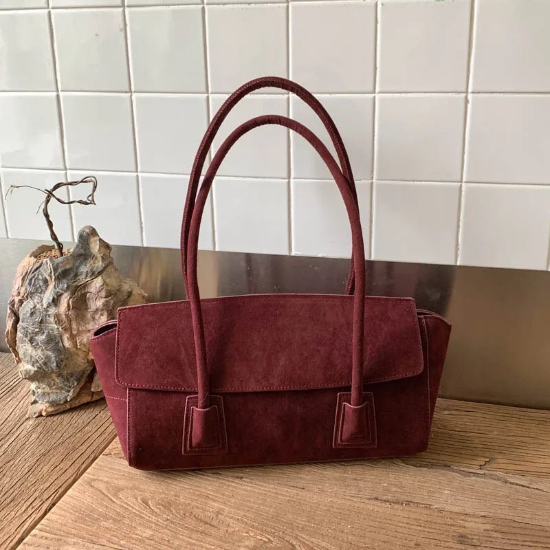 Nicole vintage semišová crossbody kabelka