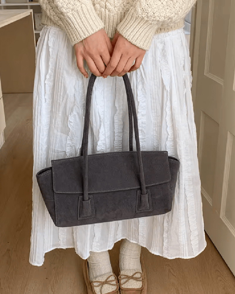 Nicole vintage semišová crossbody kabelka