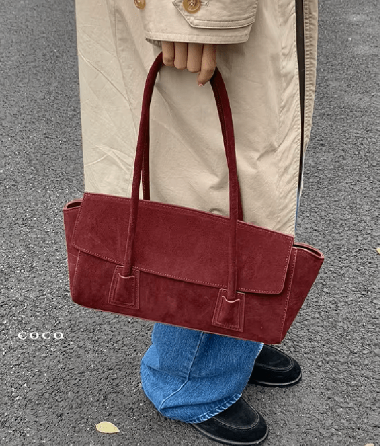 Nicole vintage semišová crossbody kabelka