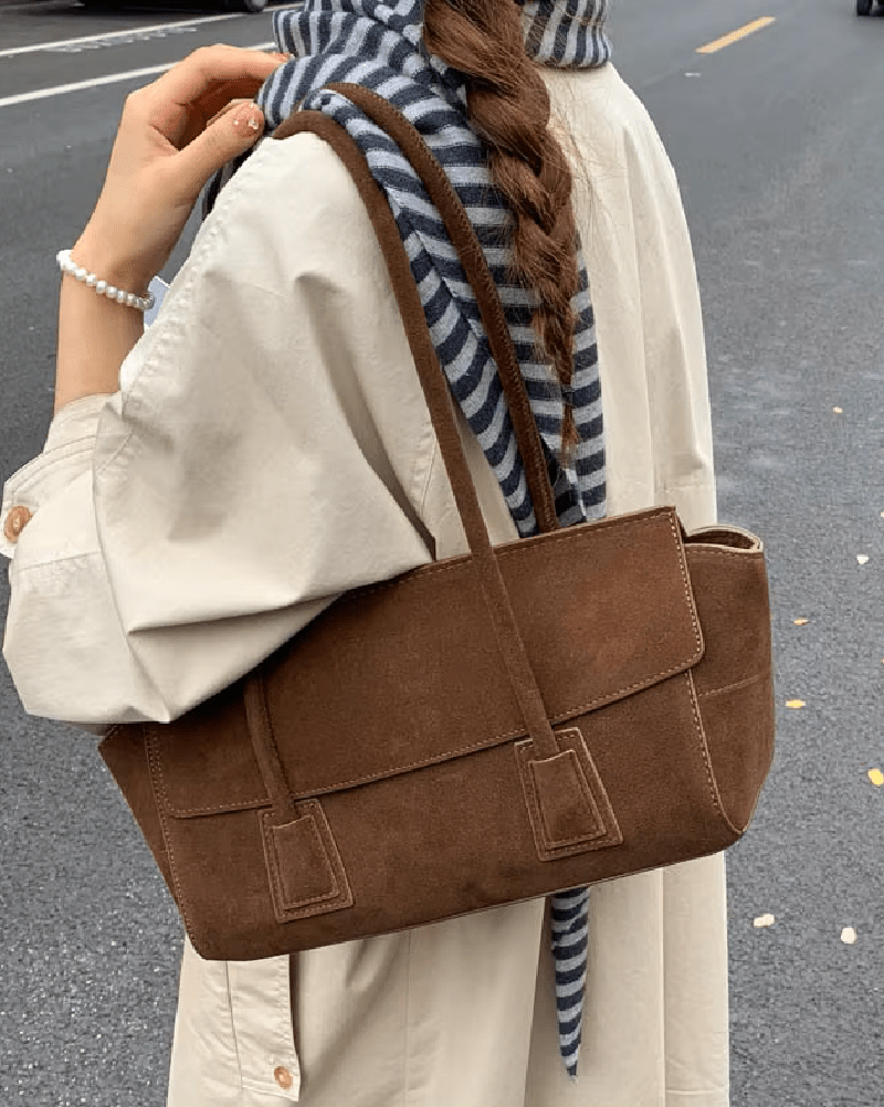 Nicole vintage semišová crossbody kabelka