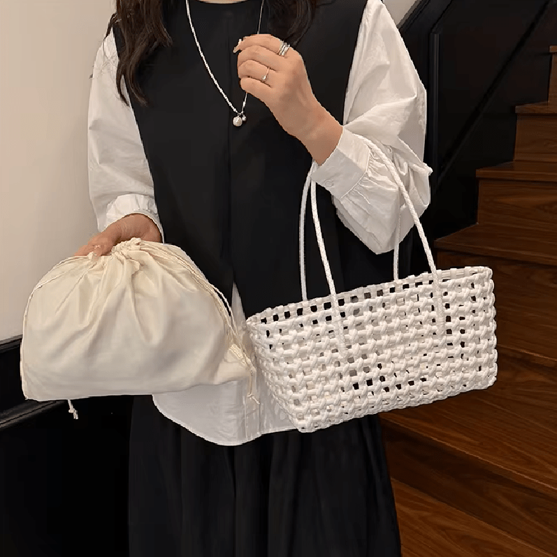 Claudia vyhloubený ramenní tote