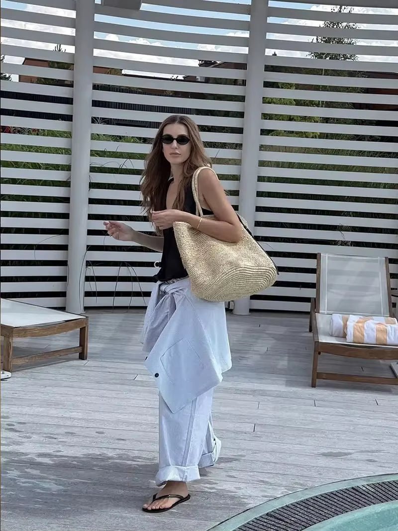 Sophia ručně tkaná ratanová taška