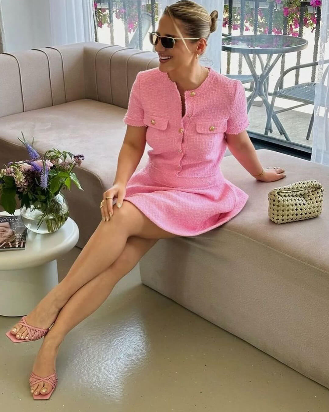 Letní šaty Beatrice, slim fit