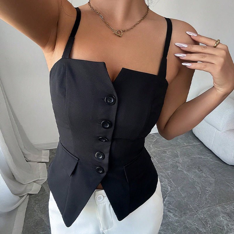 Bridget elegantní halenka bez rukávů