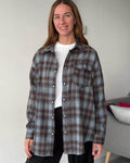 Melissa oversized kostkovaná košile