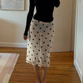 Bianca Mesh Dot Midi Sukně