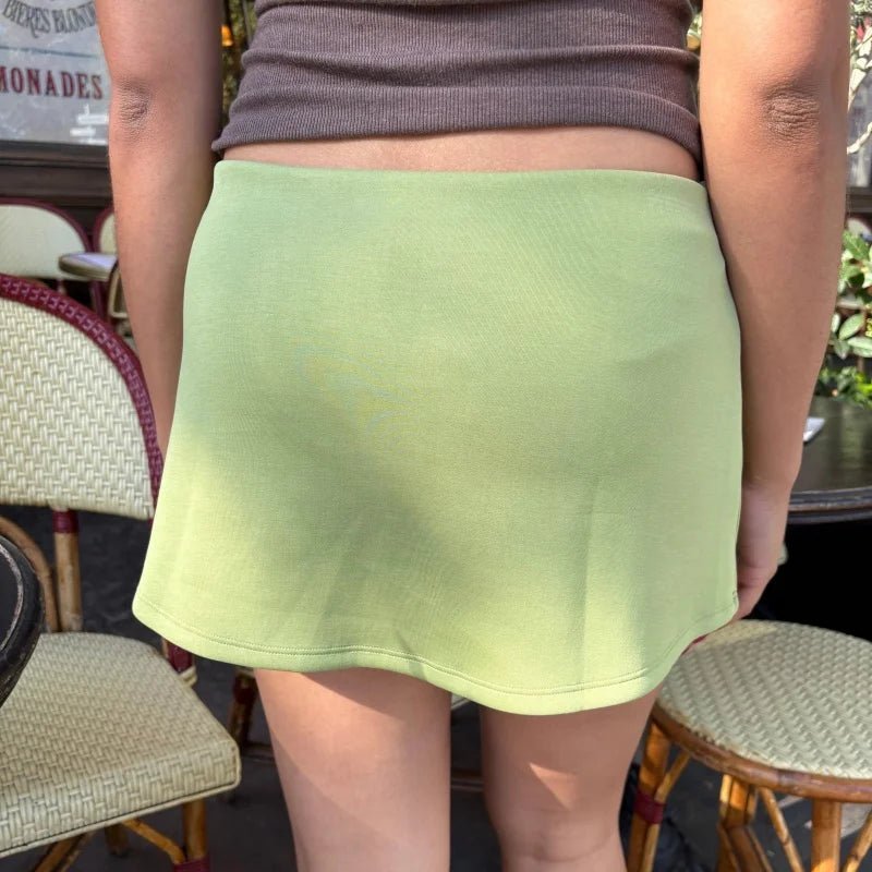 Carmen Bodycon Mini Sukně se Nízkým Pasem