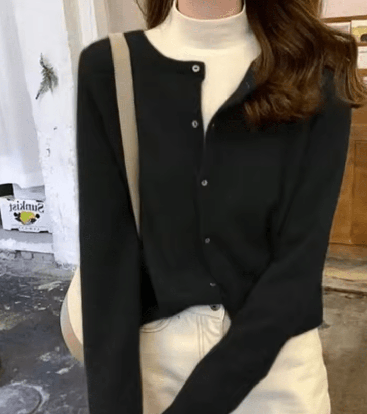 Emilia zapínatelný pletený cardigan
