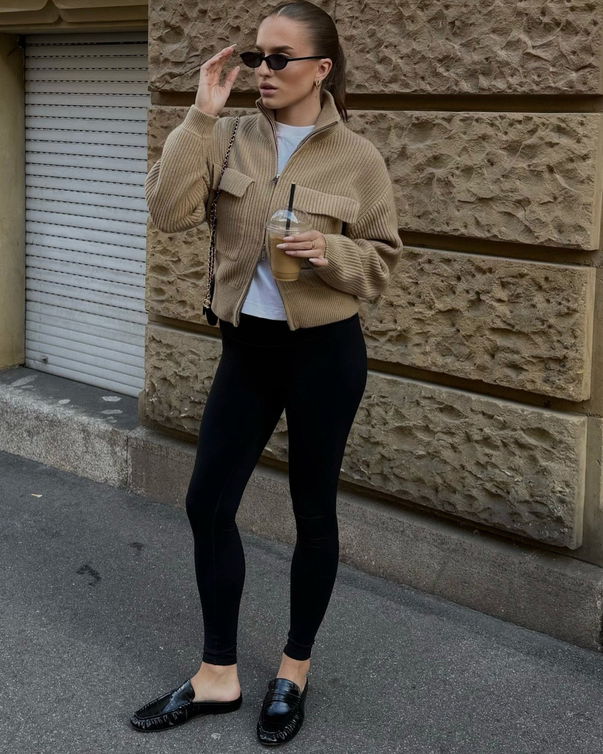 Žebrovaný kardigan Nadia