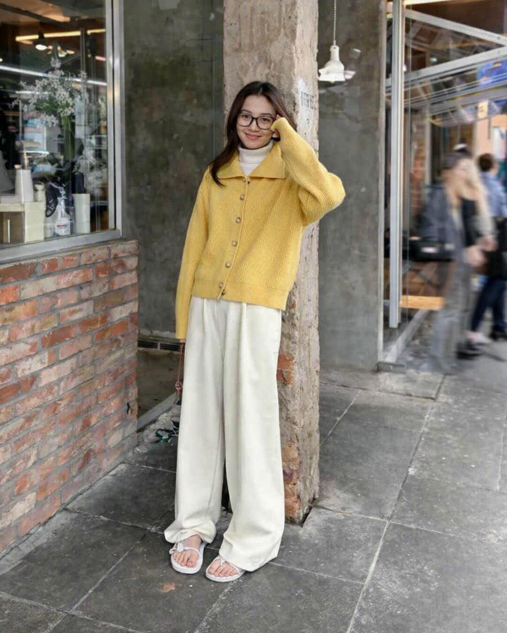 Nicola Oversized Pletený Kardigan
