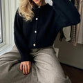 Přehnaně velký huňatý cardigan Rachel