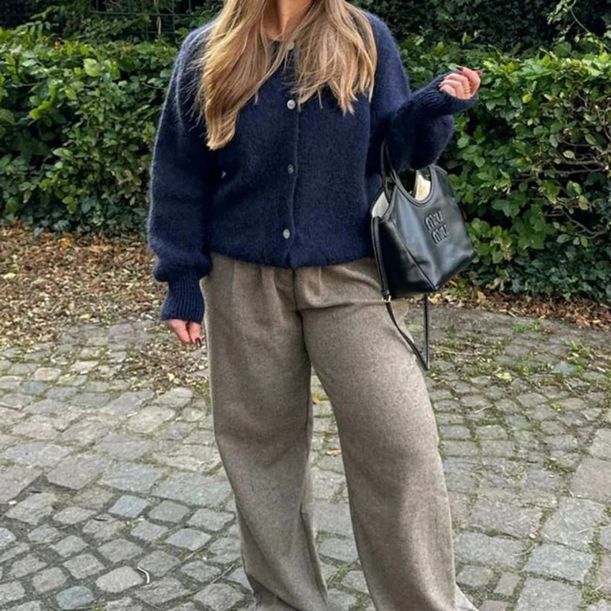 Přehnaně velký huňatý cardigan Rachel