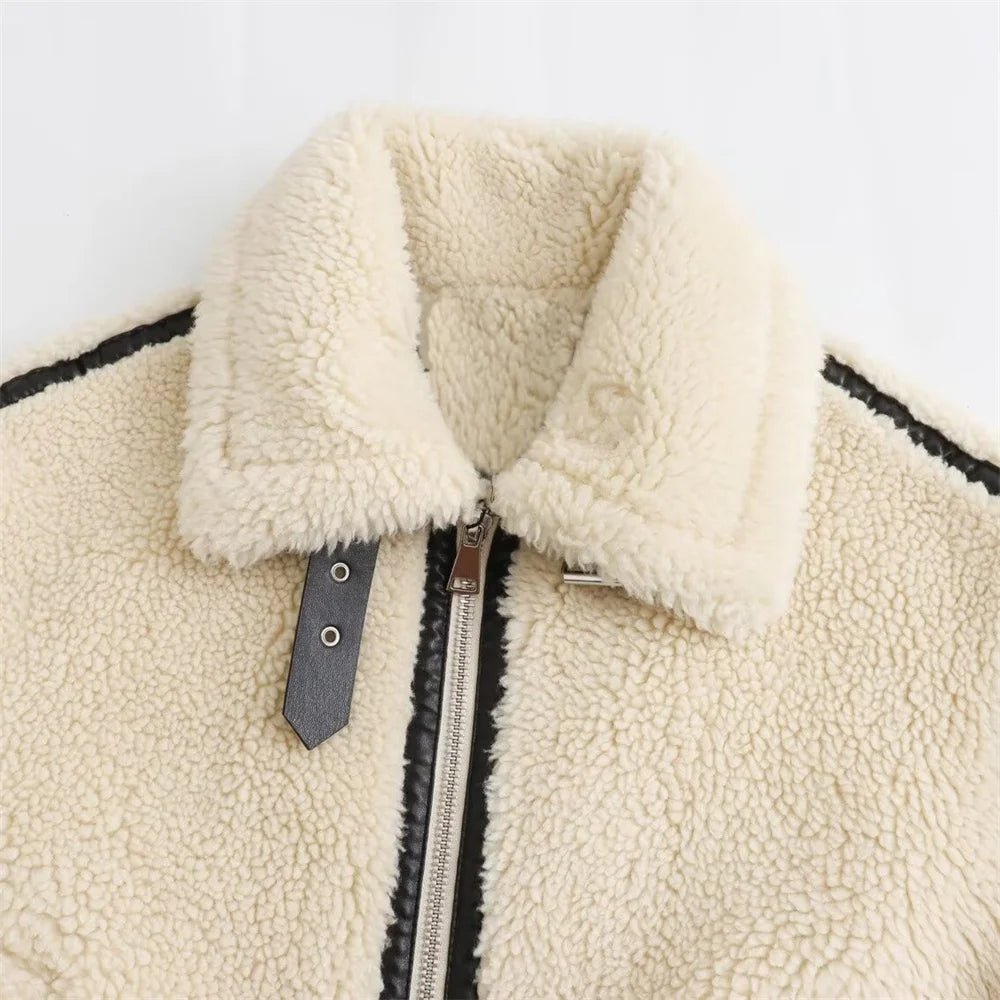 Bouclé bomber bunda Chantal