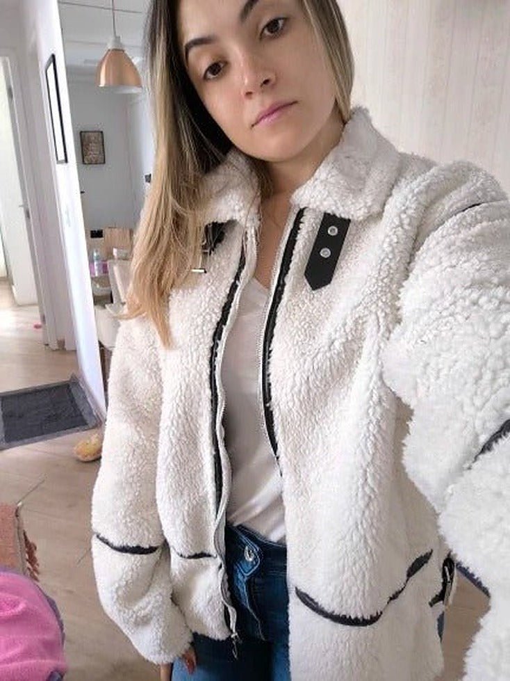 Bouclé bomber bunda Chantal