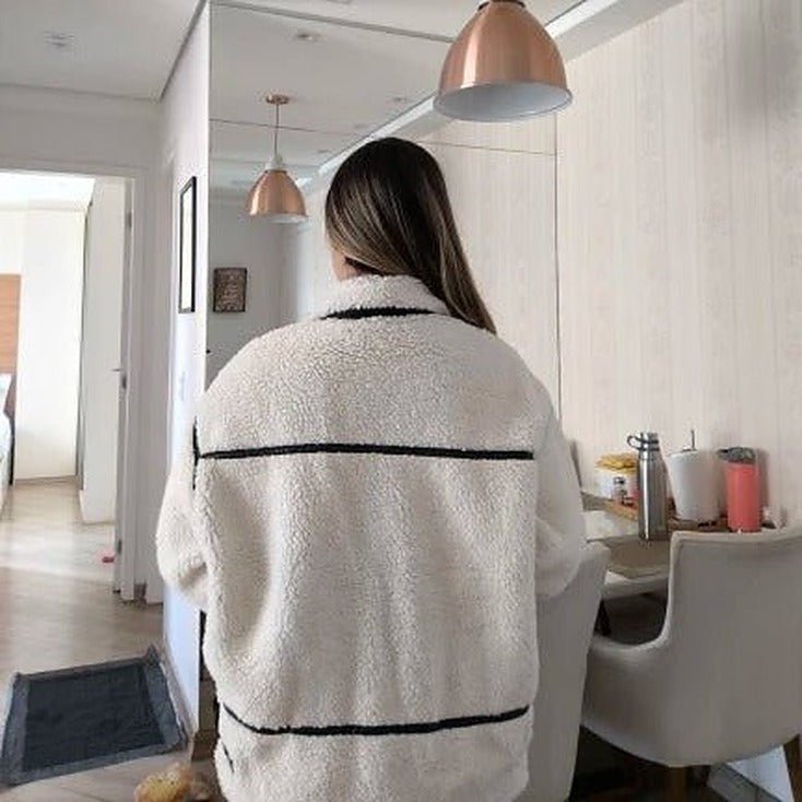 Bouclé bomber bunda Chantal