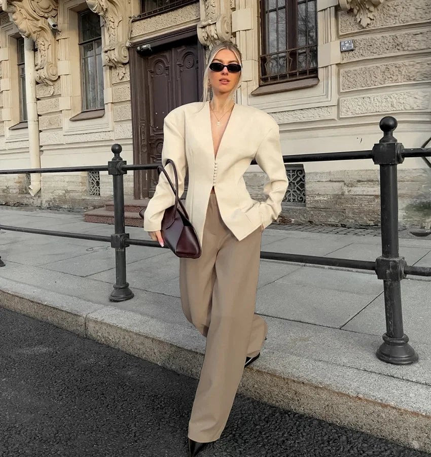 Isadora vypasované sako s vycpávkami