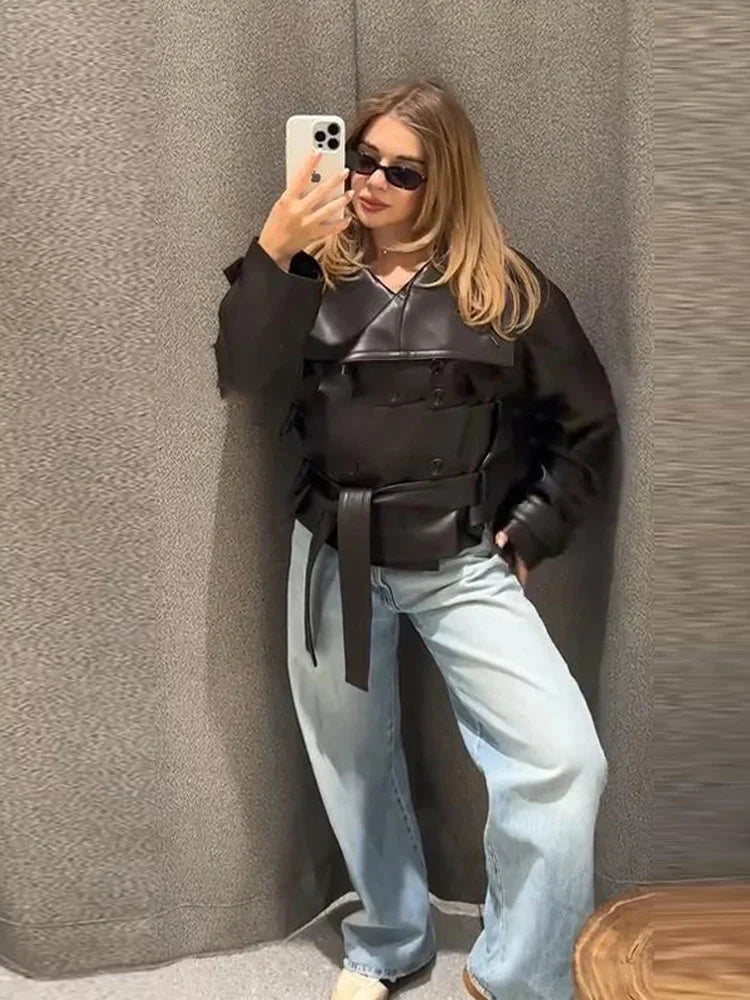 Kožená bunda Nina