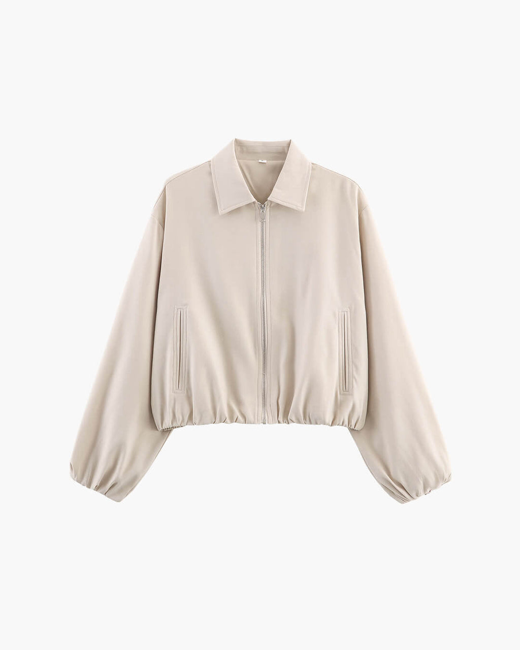 Seraphina bomber bunda s nabíranými rukávy