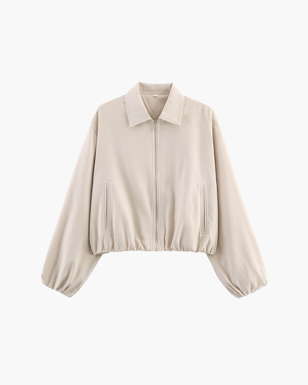 Seraphina bomber bunda s nabíranými rukávy