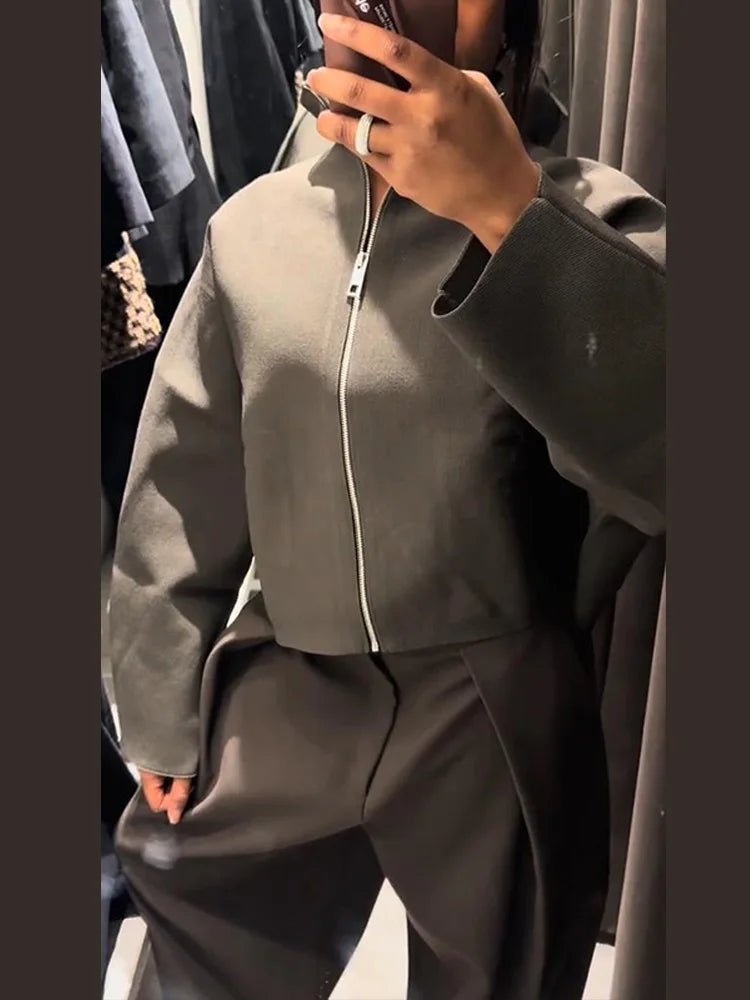 Zarina krátká bunda na zip