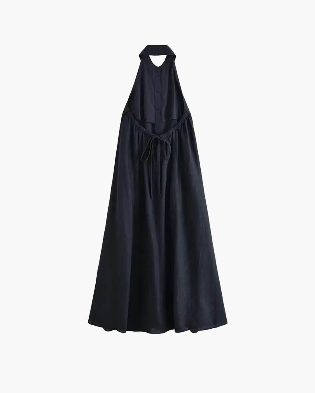 Kaya elegantní maxi šaty s halter výstřihem