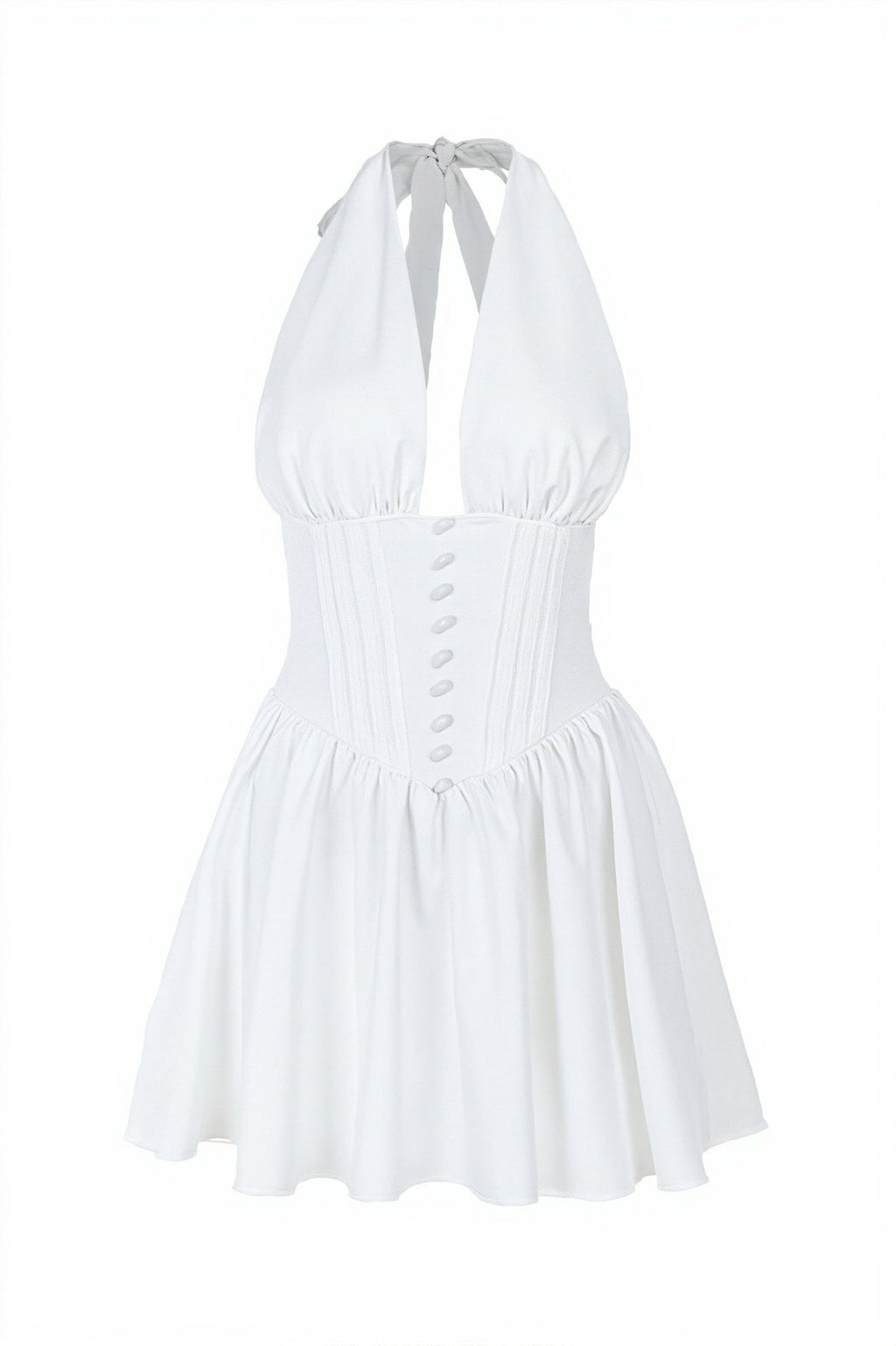 Kyra halter bodycon mini šaty