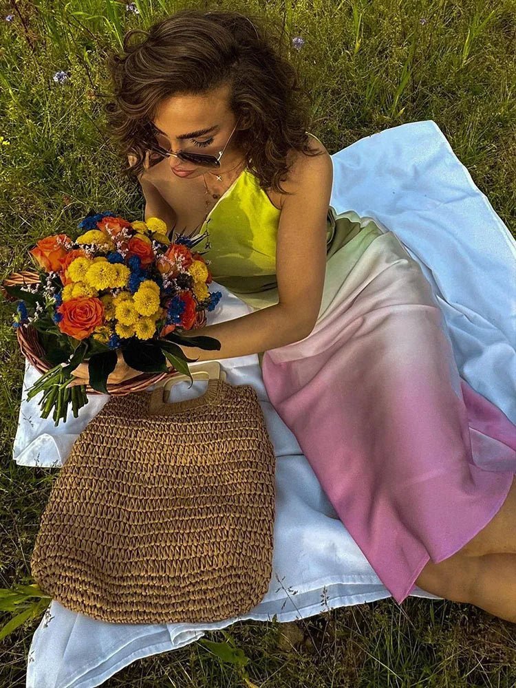 Helena asymetrické off-shoulder šaty