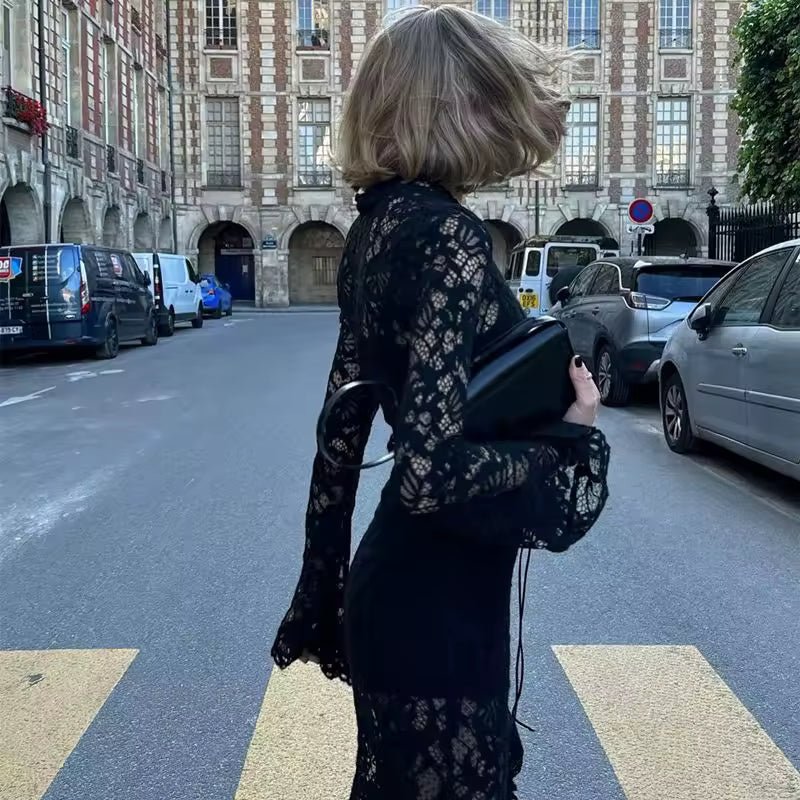 Rachel francouzské krajkové šaty s mašlí