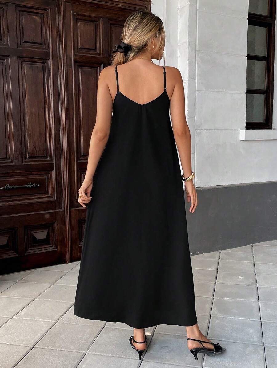 Nina Contrast Maxi šaty