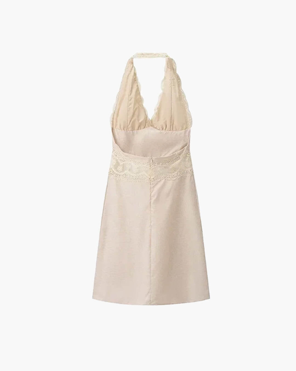 Alessa šaty s odhalenými zády a halter výstřihem