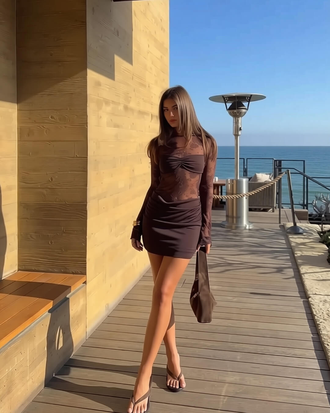 Angela minišaty s krajkou a odhalenými zády