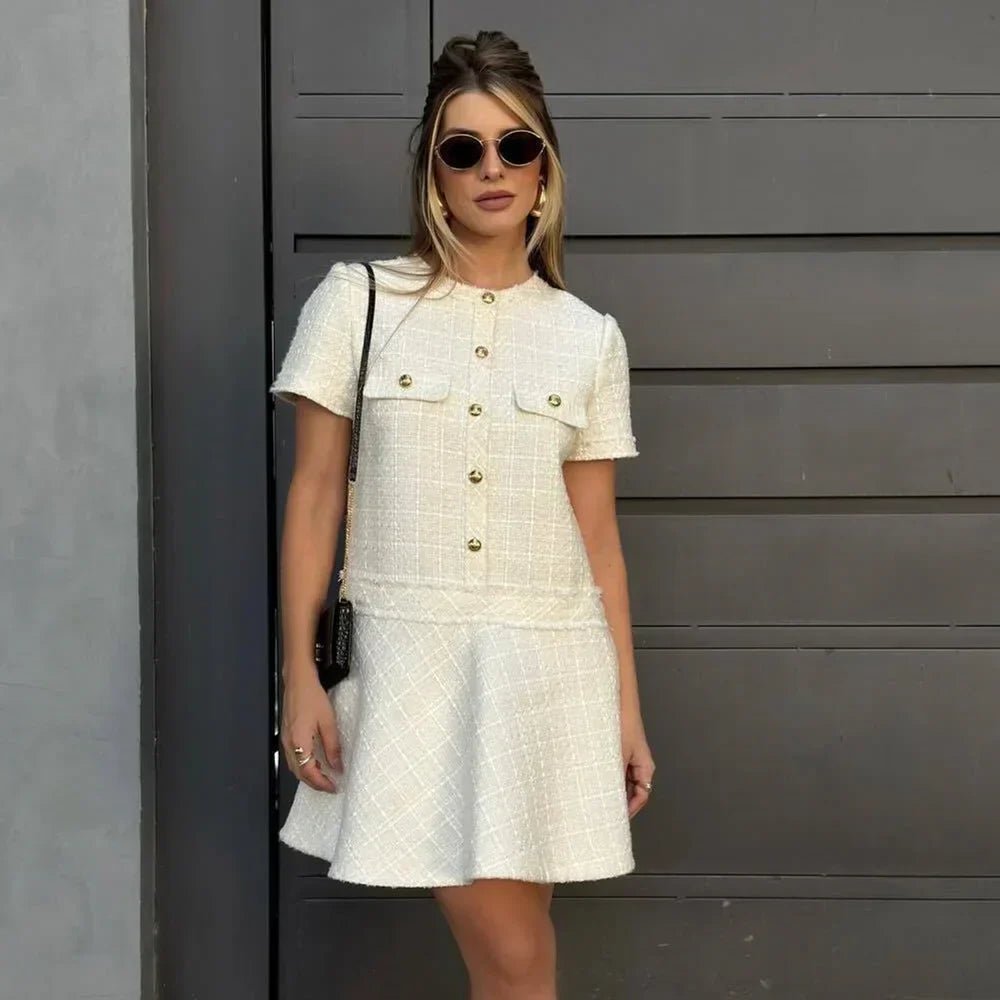 Letní šaty Beatrice, slim fit