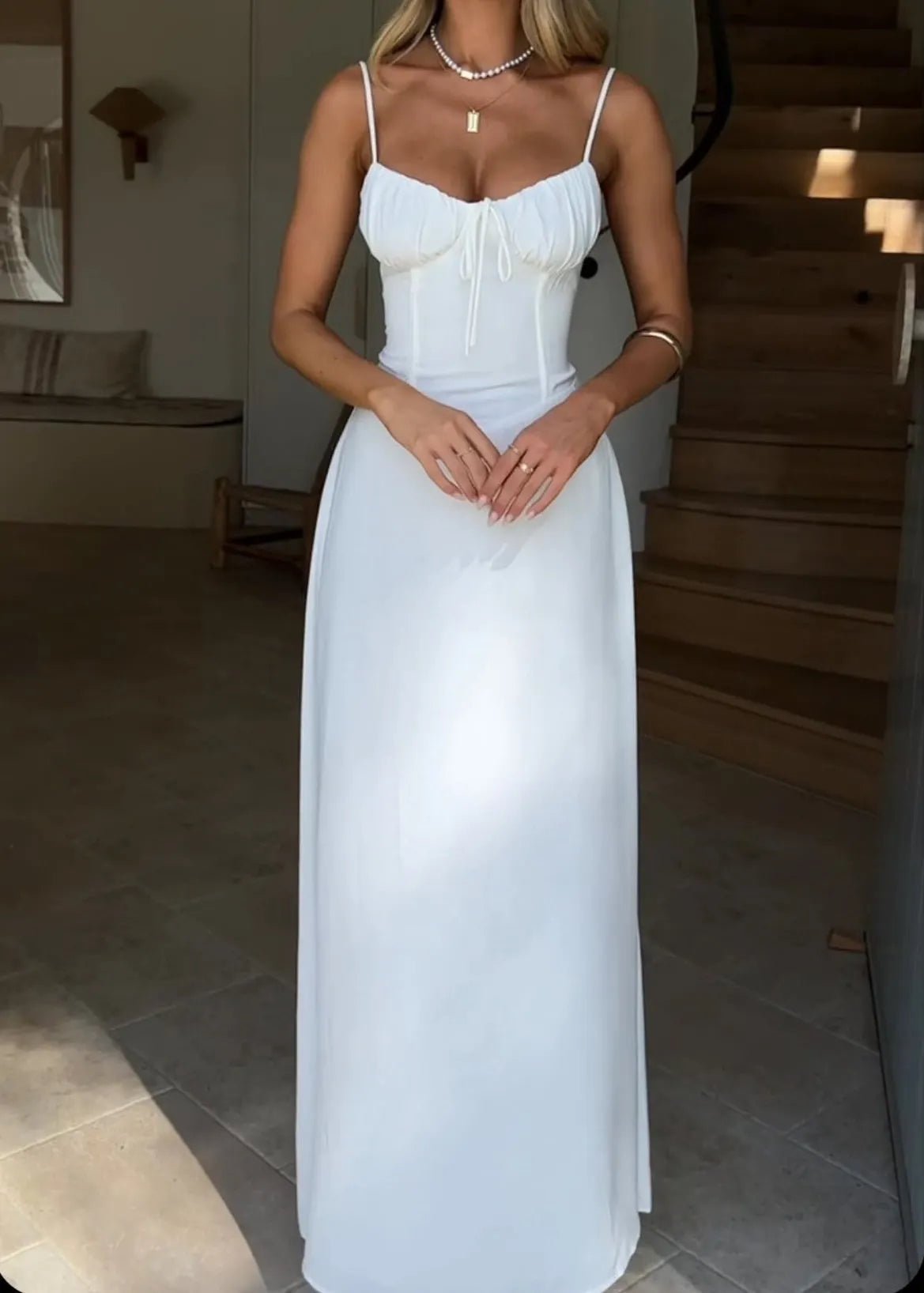 Bianca korzetové dlouhé šaty