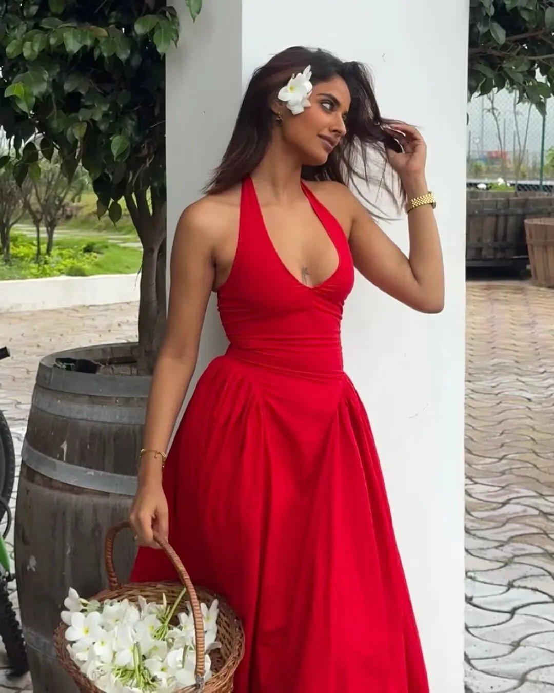 Celeste midirobe se stojáčkem