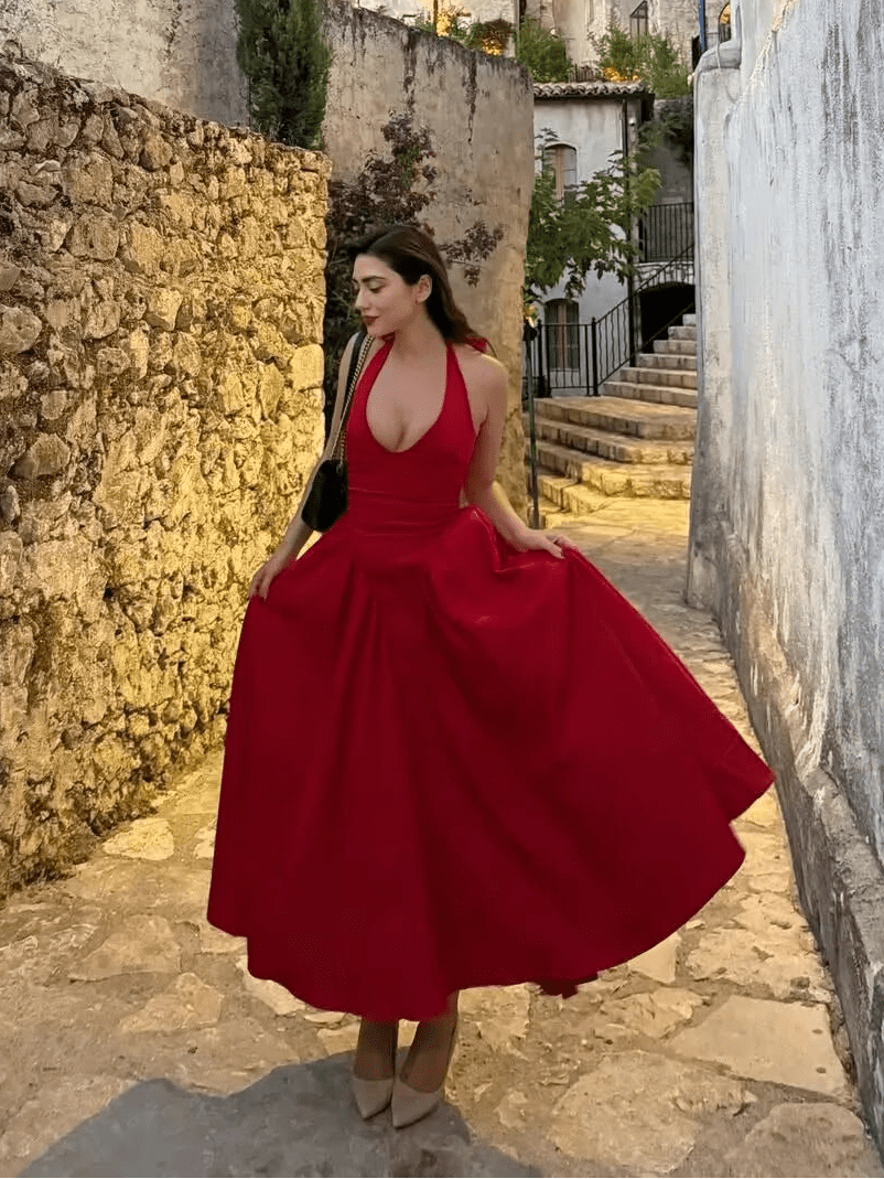 Celeste midirobe se stojáčkem