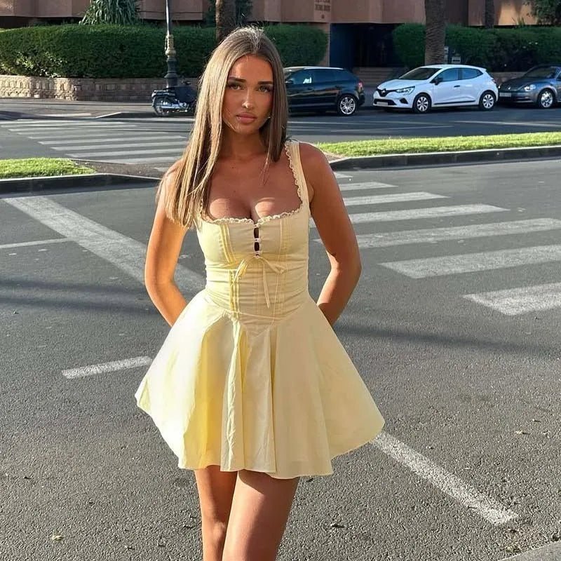 Francine mini šaty bez rukávů