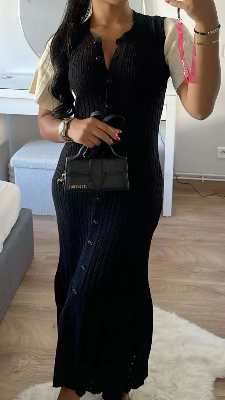 Gina midi šaty