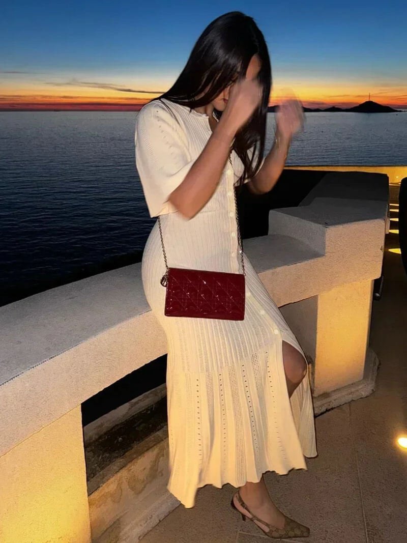 Gina midi šaty