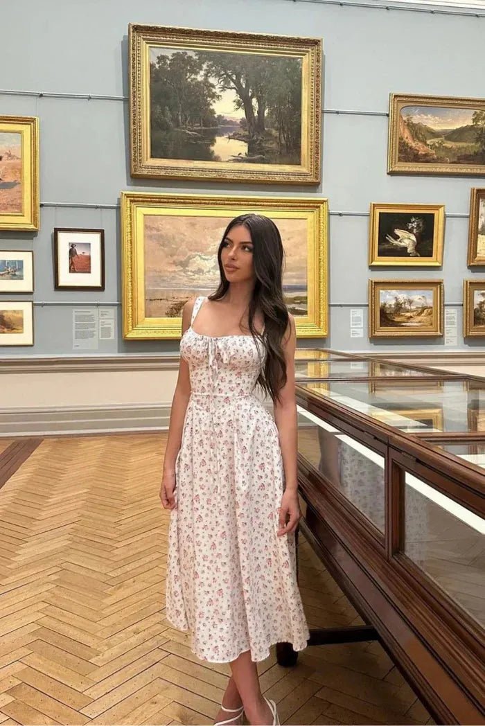 Isabella korzetové midi šaty