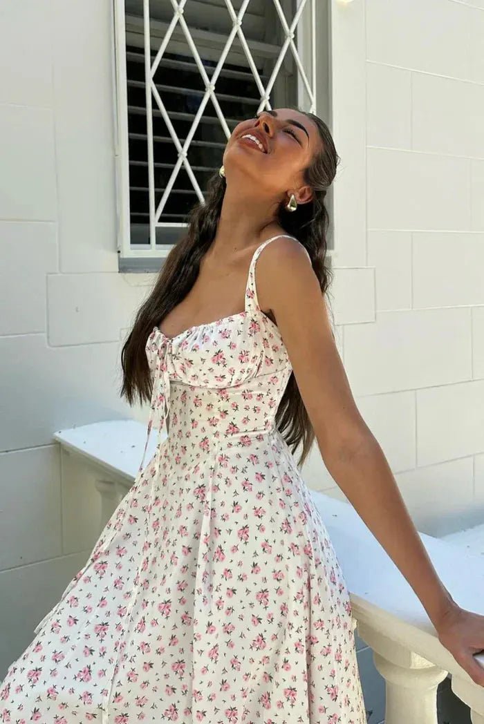 Isabella korzetové midi šaty