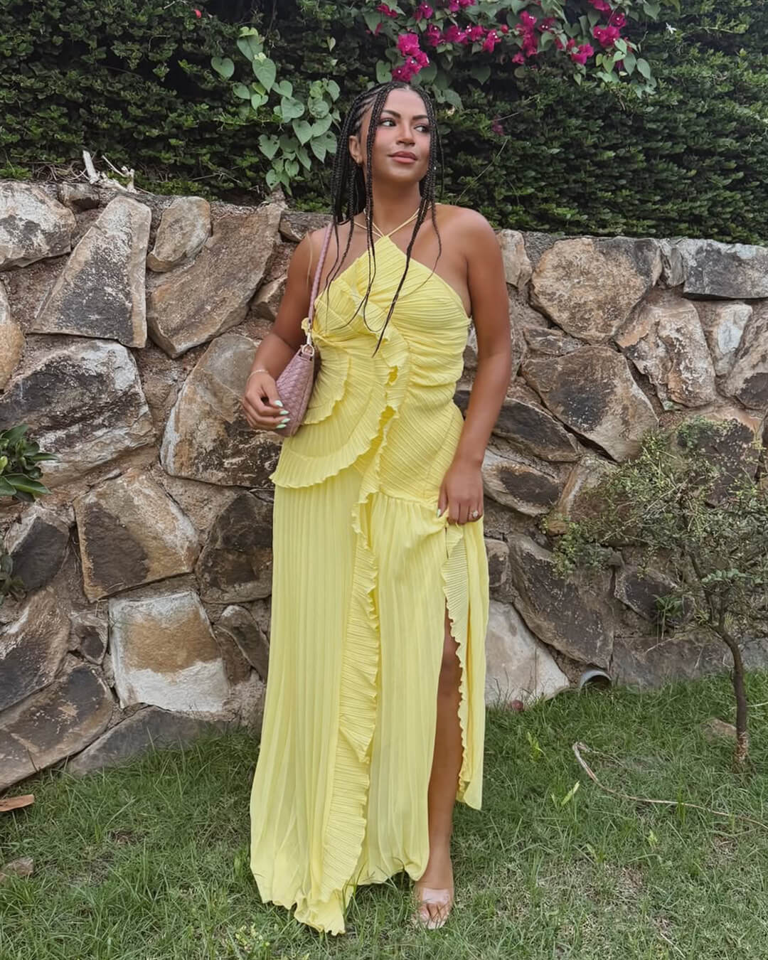 Ruffa volánkové tylové šaty