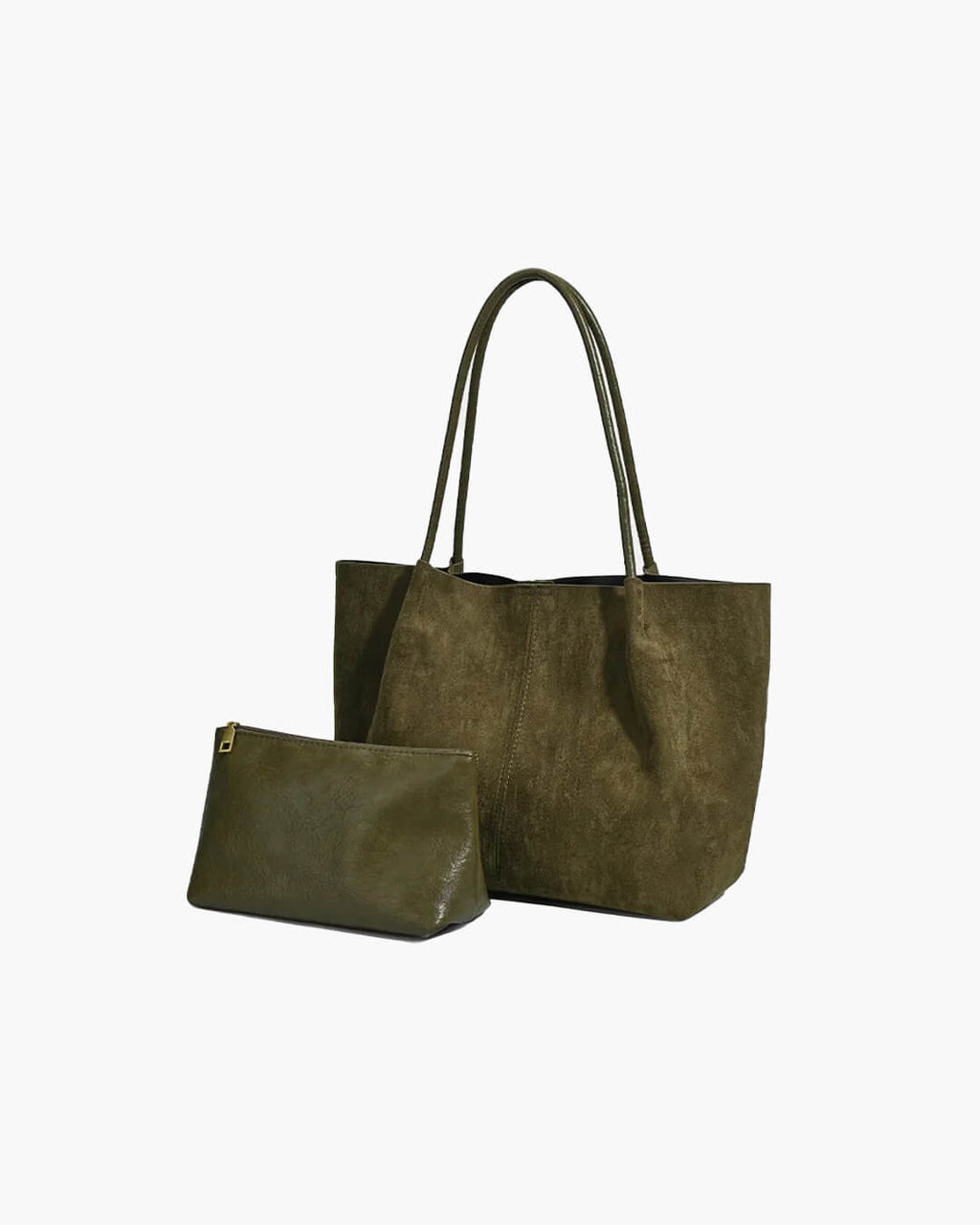 Semišová taška Cheska Tote s pouzdrem